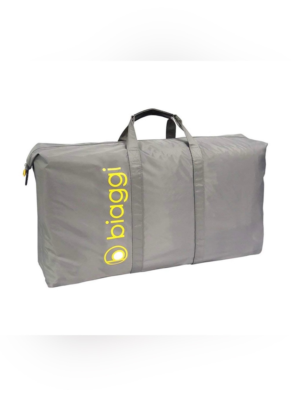 New Biaggi Leggero Gray Foldable Weekend Bag Checked Luggage